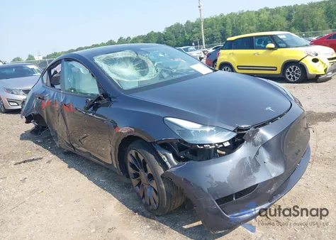 2024 Tesla Model Y Performance Dual Motor All-Wheel Drive из США, поврежденный, VIN 7SAYGDEF3RA312959